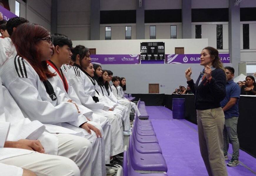 Rosario Espinoza impulsa a atletas tlaxcaltecas rumbo a la Olimpiada Nacional 2026