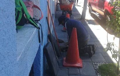 Alfonso Sánchez García impulsa obras en la calle Primero de Mayo