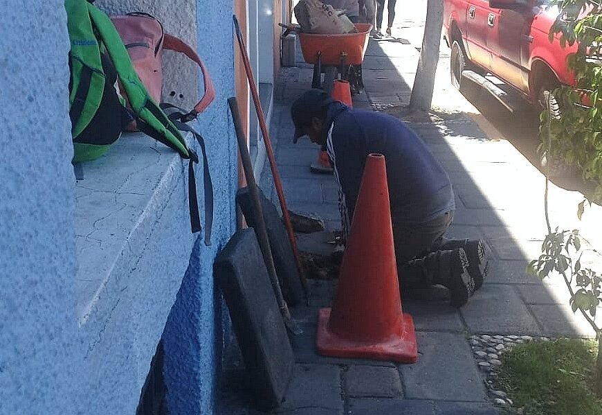 Alfonso Sánchez García impulsa obras en la calle Primero de Mayo