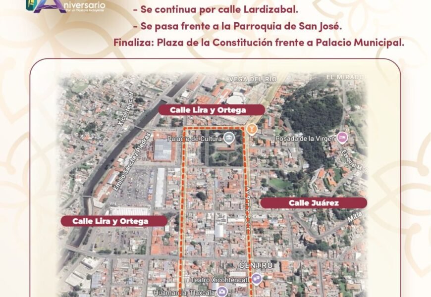 Operativo por rodada en Tlaxcala protegerá a participantes de “Vida Independiente México”