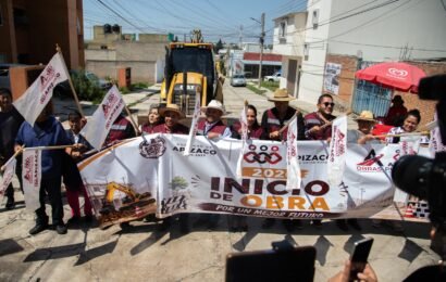 Obra pública impulsa bienestar y justicia social en comunidades de Apizaco