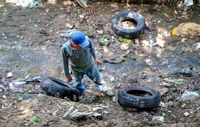 Limpieza de rejillas refuerza prevención ante lluvias en Tlaxcala