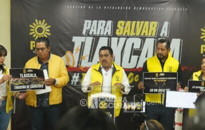 PRD exige salida de Perea Marrufo por crisis de violencia en Tlaxcala