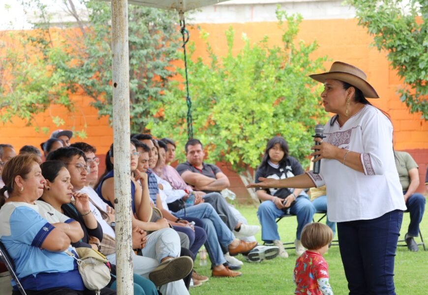 Defender la soberanía de México fue el mensaje central de Ana Lilia Rivera