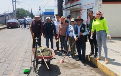 Más territorio menos escritorio avanza con obras urbanas en El Sabinal, Ixtulco y Tizatlán