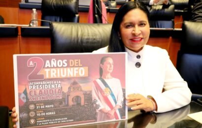 Ana Lilia Rivera afirmó que México atraviesa una etapa clave de transformación institucional