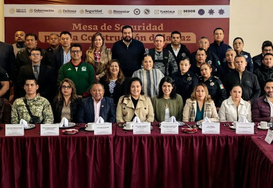 Mesa de Seguridad Región I Apizaco fortalece paz