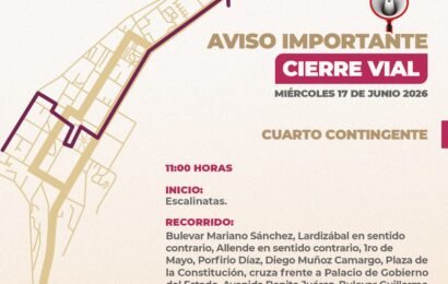 Dispositivo vial en Tlaxcala se activa por movilizaciones sociales del sindicato “7 de mayo” este miércoles