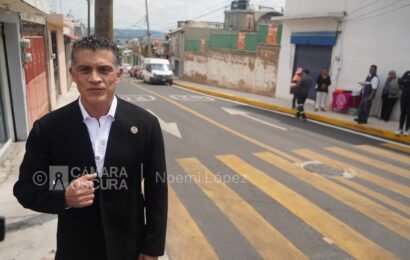 Inauguración de la calle Constructores fortalece la movilidad en Loma Bonita