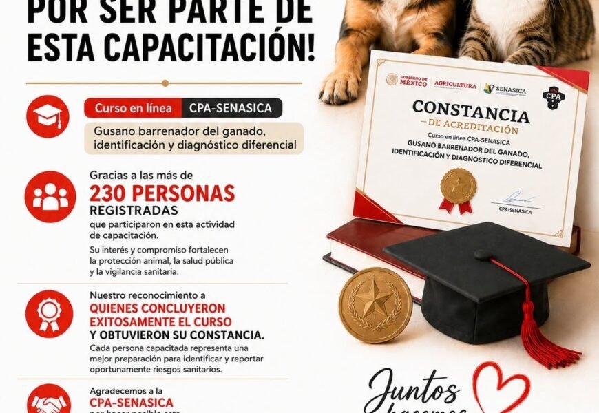 Capacitación sobre gusano barrenador del OCPA reúne a 230 participantes