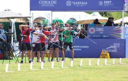 México peleará el oro en tiro con arco recurvo mixto durante el campeonato que se celebra en Tlaxcala