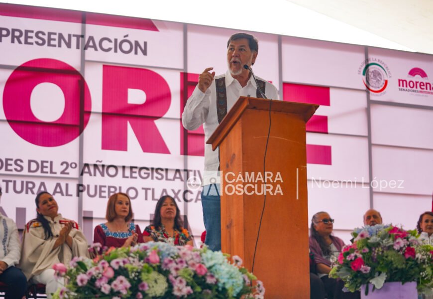 Noroña reconoce liderazgo de Ana Lilia Rivera y la perfila para grandes responsabilidades públicas