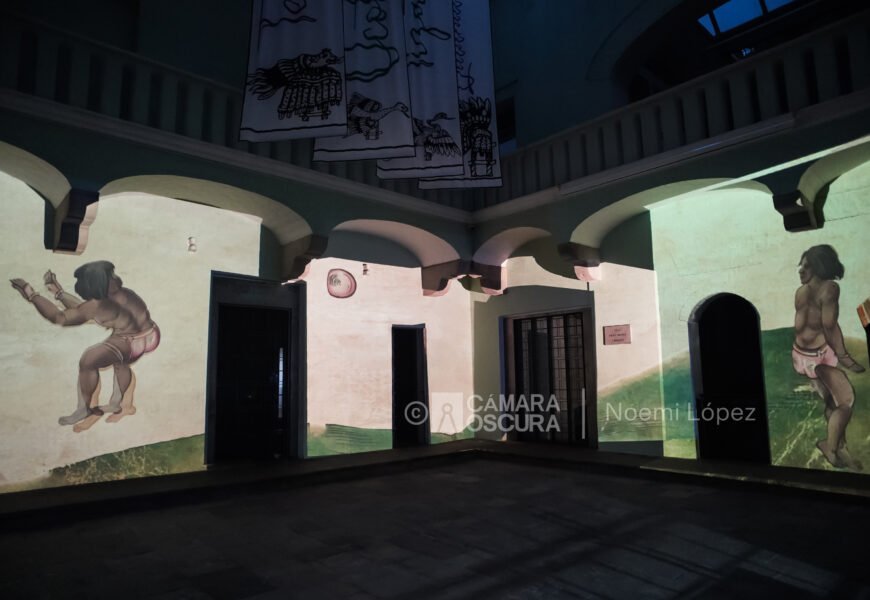 Presentan videomapping sobre el juego de pelota en el Museo de la Memoria