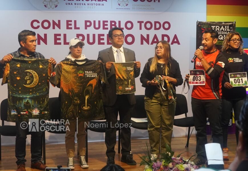 Presentan segunda edición de Trail de la Luciérnaga y el Pulque en Nanacamilpa