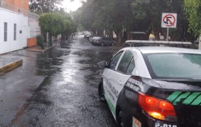 Brigadas de Protección Civil del Municipio de Tlaxcala atienden afectaciones por lluvia