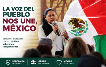 Respalda Ana Lilia Rivera soberanía nacional ante retos internacionales Respalda Ana Lilia Rivera soberanía nacional ante retos internacionales