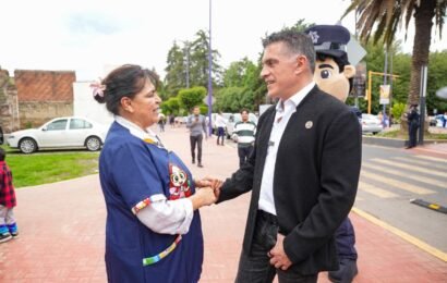 Recorrido de proximidad social fortalece seguridad en Tlaxcala