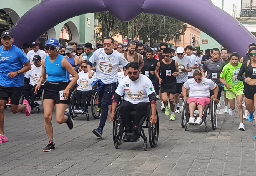 Realizan Carrera Atlética Conmemorativa por el Séptimo Aniversario de la Guardia Nacional