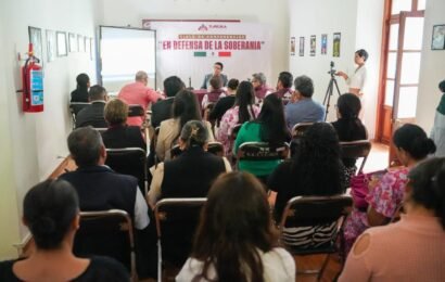 La Defensa de la Soberanía impulsa análisis ciudadano en Tlaxcala