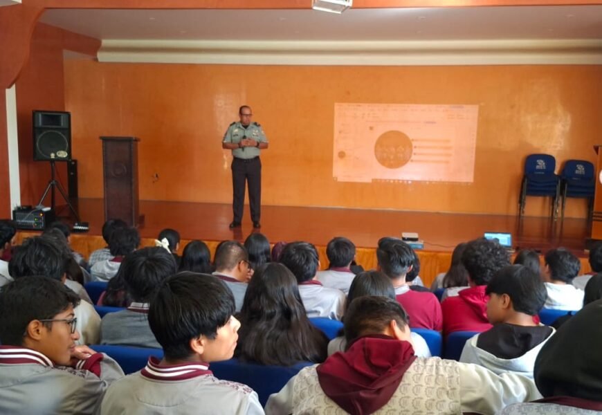 Pláticas alusivas al 7.º Aniversario Guardia Nacional fortalecen la prevención y la seguridad escolar