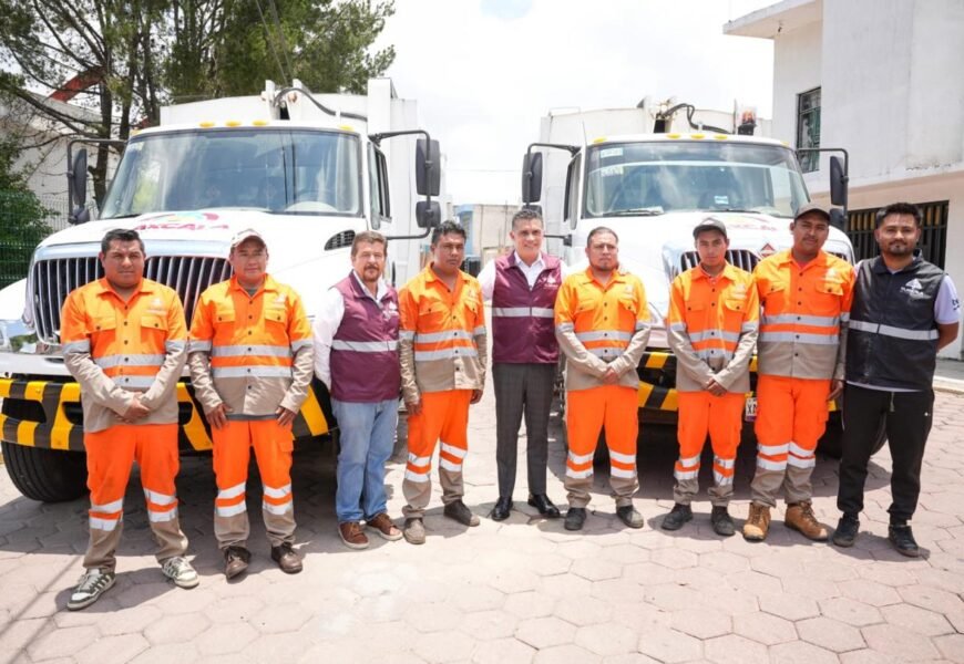 Alcalde Alfonso Sánchez refuerza servicios públicos con nuevo equipamiento operativo en Tlaxcala