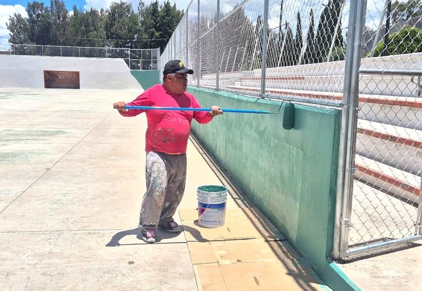 Rehabilitación de la cancha Blas Charro Carvajal fortalece espacios deportivos
