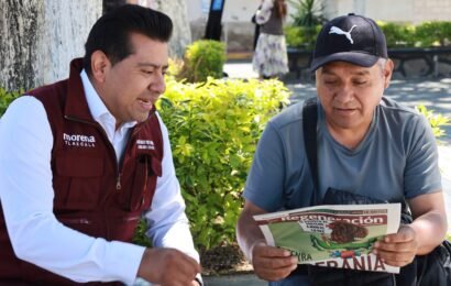 Reconocimiento territorial debe ser clave en aspirantes de MORENA: Carlos Augusto