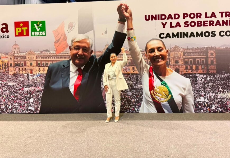 Ana Lilia Rivera registra su aspiración en Tlaxcala