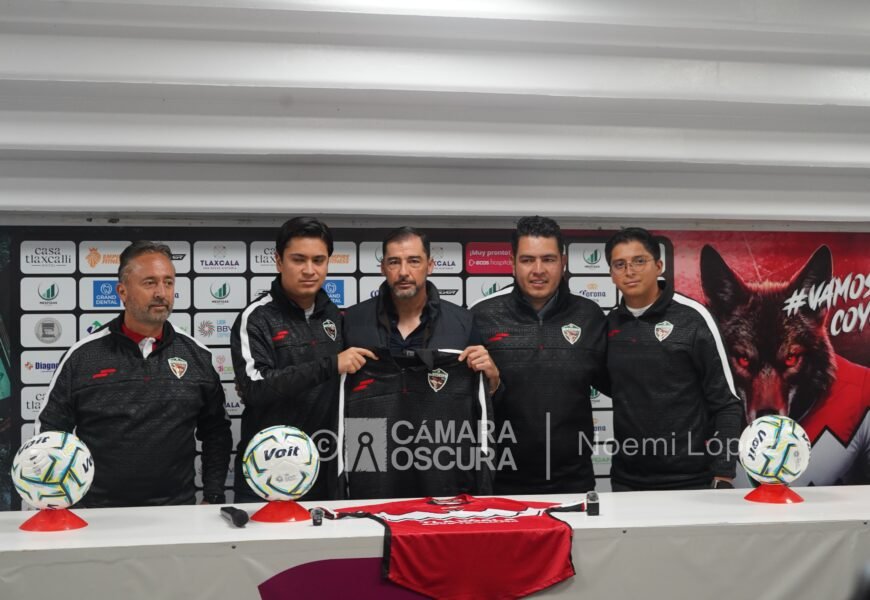 Coyotes de Tlaxcala presenta nuevo cuerpo técnico con Rafael Fernández al frente del proyecto deportivo