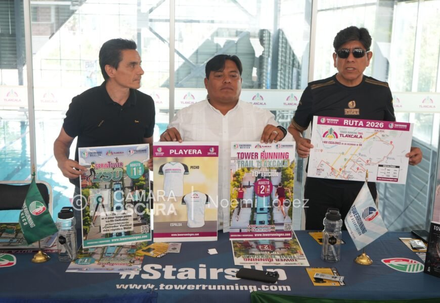 Tower Running Tlaxcala celebrará su décima edición los próximos 1 y 2 de agosto Tower Running Tlaxcala celebrará su décima edición los próximos 1 y 2 de agosto