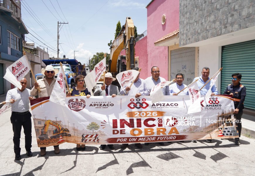 Rehabilitación Avenida de los Pinos mejora la  beneficiará a más de 5 mil habitantes de Apizaco