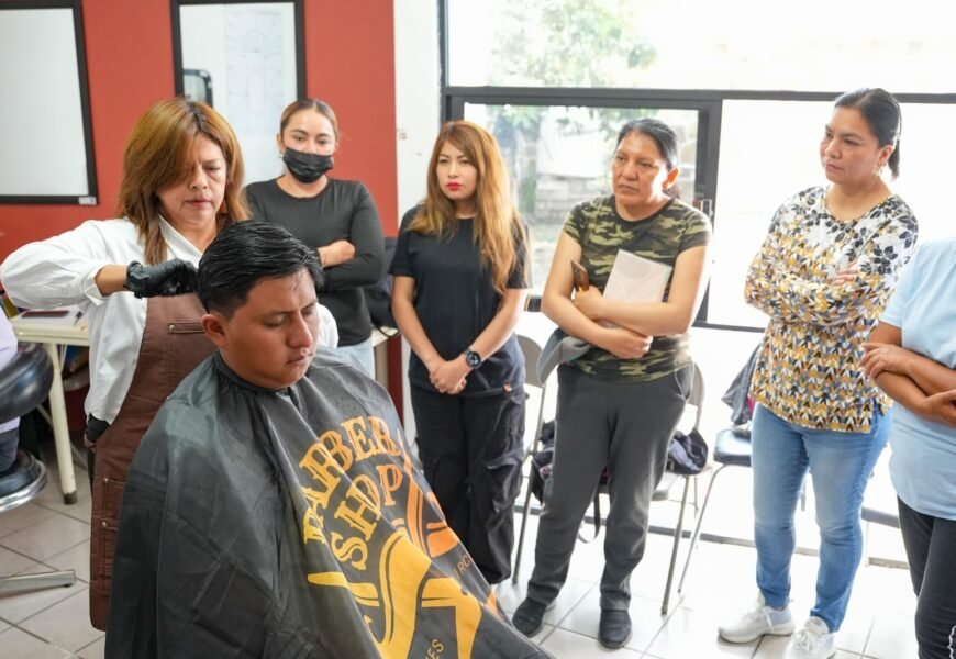 Ofrece el Instituto Municipal de la Mujer corte de cabello gratuito en Tlaxcala
