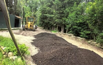 Avanza Ayuntamiento de Tlaxcala trabajos de fresado en San Esteban Tizatlán