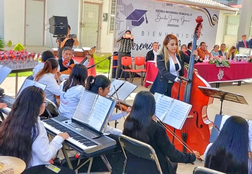 Ensamble Yoloxóchitl conquista Ocotlán con un concierto que acercó la música a estudiantes