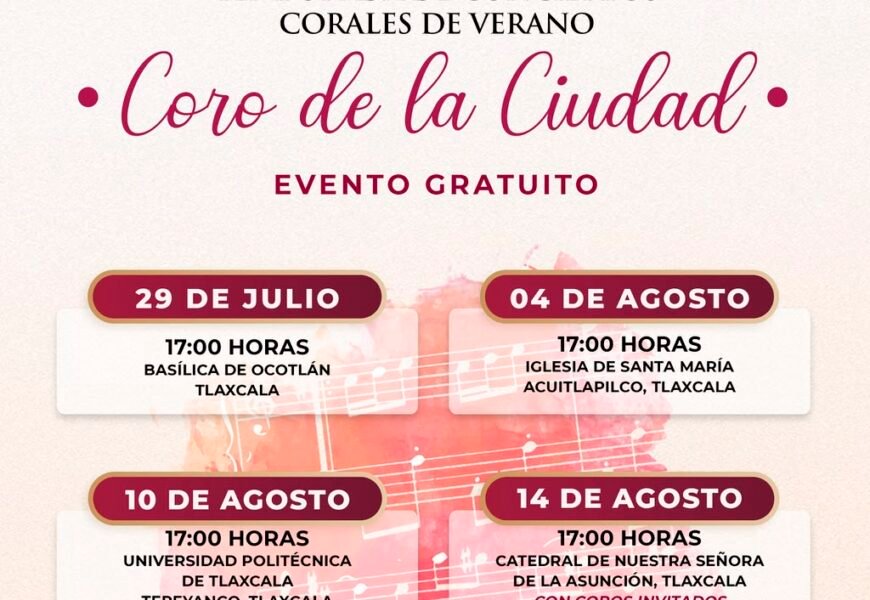 Temporada de Conciertos Corales ofrecerá cuatro presentaciones gratuitas Temporada de Conciertos Corales ofrecerá cuatro presentaciones gratuitas