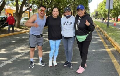 Muévete Tlaxcala reúne a familias de la capital para impulsar la activación física Muévete Tlaxcala reúne a familias de la capital para impulsar la activación física