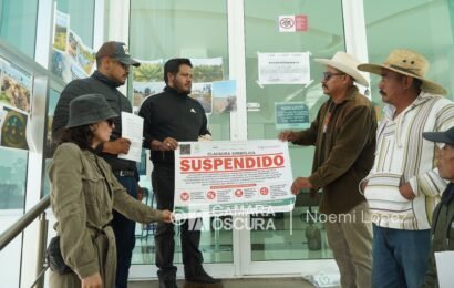 Organizaciones Civiles les realizan clausura en la PROPAET por incumplimiento de acuerdos Organizaciones Civiles les realizan clausura en la PROPAET por incumplimiento de acuerdos