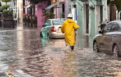 Lluvia con granizo en Tlaxcala activa brigadas