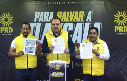 PRD Tlaxcala presenta dos nuevas impugnaciones contra actos anticipados de campaña de MORENA