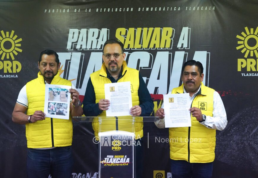 PRD Tlaxcala presenta dos nuevas impugnaciones contra actos anticipados de campaña de MORENA