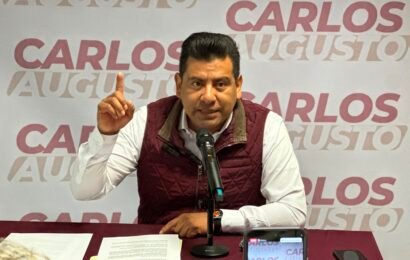 Carlos Augusto llamó a garantizar transparencia, unidad y respeto a la decisión de Morena en Tlaxcala