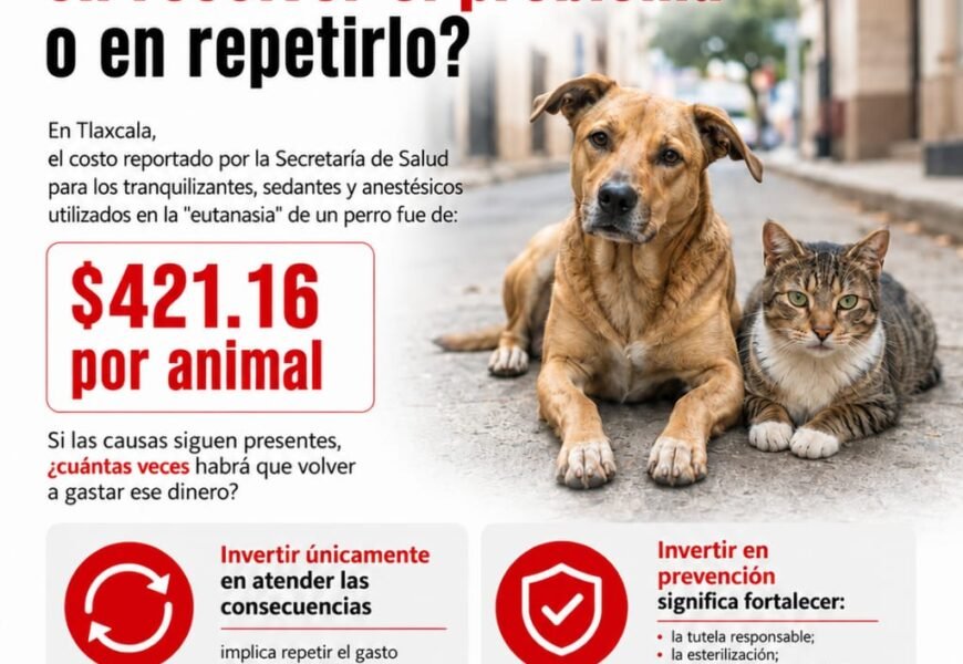 OCPA presenta análisis sobre el costo reportado para la “eutanasia” de perros, abre debate sobre prevención