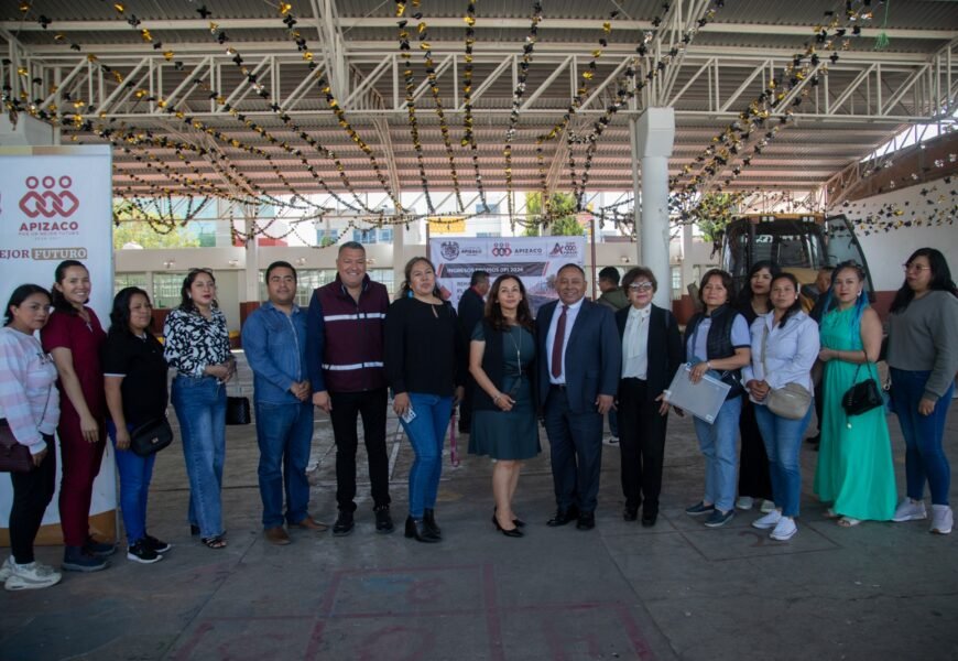 Apizaco inició mejora la infraestructura en la Escuela Primaria Benito Juárez