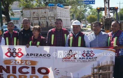 Ayuntamiento de Apizaco inicia rehabilitación del drenaje sanitario en bulevar Emilio Sánchez Piedras