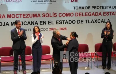 Alejandra Moctezuma asume Cruz Roja Tlaxcala