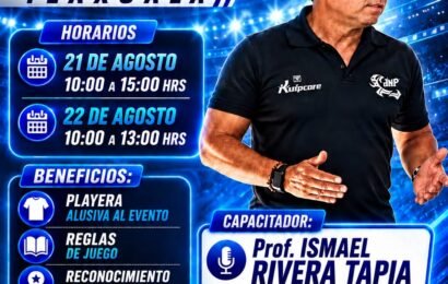 Ayuntamiento de Tlaxcala invita a capacitación para futbol 6×6 Ayuntamiento de Tlaxcala invita a capacitación para futbol 6×6