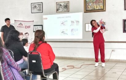 Hábitos de higiene: DIF Tlaxcala orienta a menores