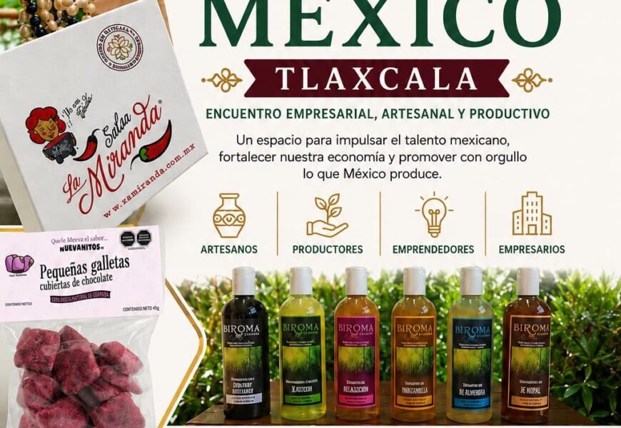 Expo «Hecho en México» llega a Tlaxcala para impulsar el consumo local