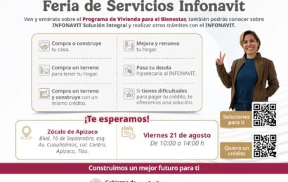 Feria INFONAVIT llega a Apizaco