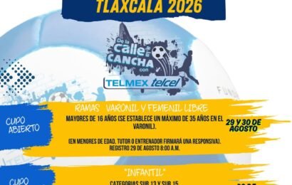 Torneo De la Calle a la Cancha llega a Tlaxcala